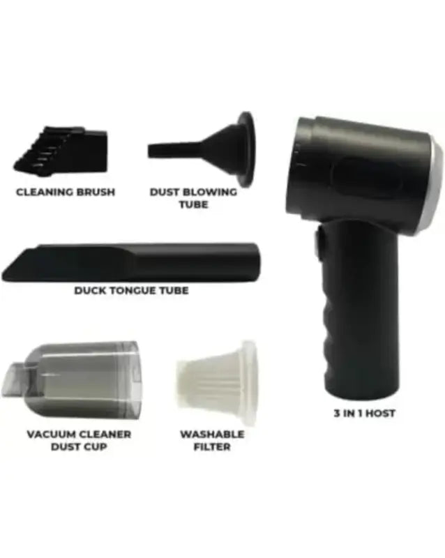 3 in 1 Portable Mini Vacuum Cleaner