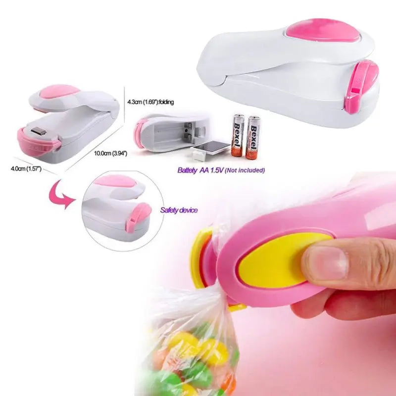 Handheld Mini Plastic Heat Sealing Machine Airtight Bag Sealer